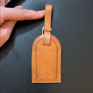 Louis Vuitton Vachetta Luggage Tag